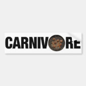 Carnivore bumper sticker (Voorkant)