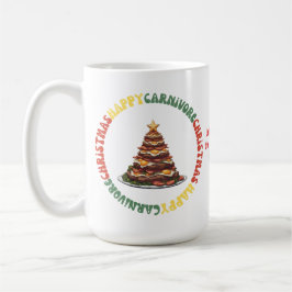 Carnivore Christmas Mug Koffiemok