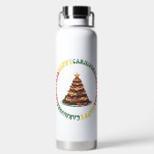 Carnivore Kerst Mok Waterfles (Achterkant)