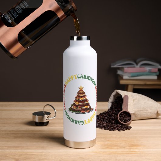 Carnivore Kerst Mok Waterfles (Koffie (Gedraaid)  )