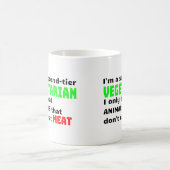 Carnivore Meat Lover Funny Sarcastic Gift Koffiemok (Center)