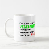 Carnivore Meat Lover Funny Sarcastic Gift Koffiemok (Links)