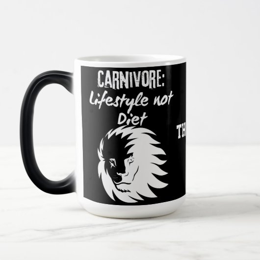 Carnivore Mug Magische Mok (Links)