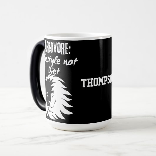 Carnivore Mug Magische Mok (Voorkant links)