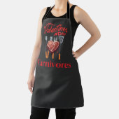Carnivore Valentine's Day Apron Schort (Insitu)