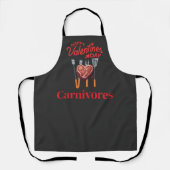 Carnivore Valentine's Day Apron Schort (Voorkant)