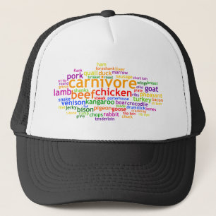 Carnivore Wordle Trucker Pet