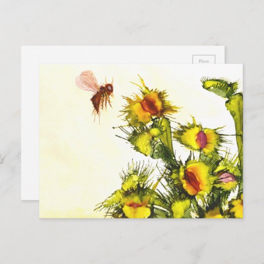 "Carnivoren" briefkaart (Voorkant / Achterkant)