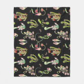 Carnivoren die hun pakpapier gebruiken fleece deken (Voorkant)