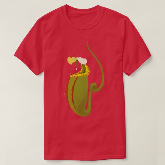 Carnivoren Nepenthes Pitcher Plant Botany Plant L T-shirt (Design voorkant)