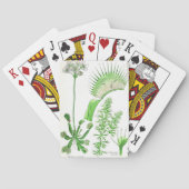  carnivoren Plant afdrukken Pokerkaarten (Achterkant)