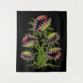 Carnivoren Plant Gifts Monster Venus Fly Trap Wandkleed (Voorkant)