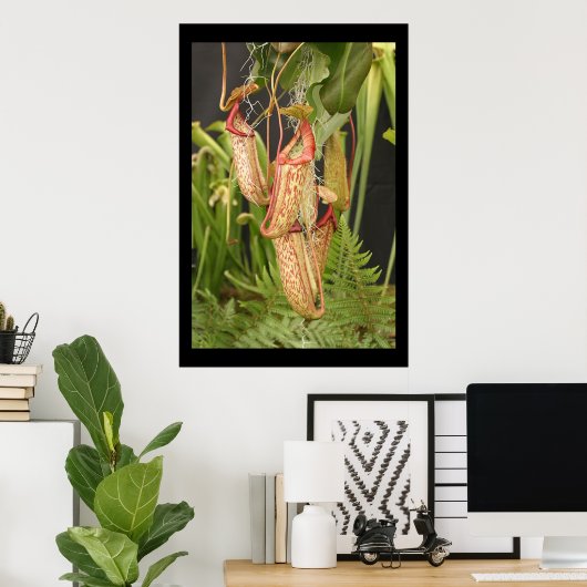 Carnivoren Plant Poster (Thuiskantoor)