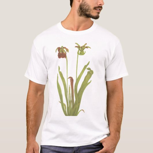Carnivoren Plant - Sarracenia rubra T-shirt (Voorkant)