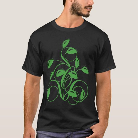 Carnivoren Plant T-shirt (Voorkant)