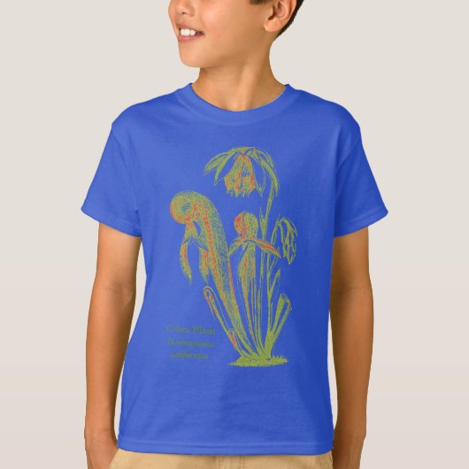 Carnivoren Plant ventilator T-shirt (Voorkant)