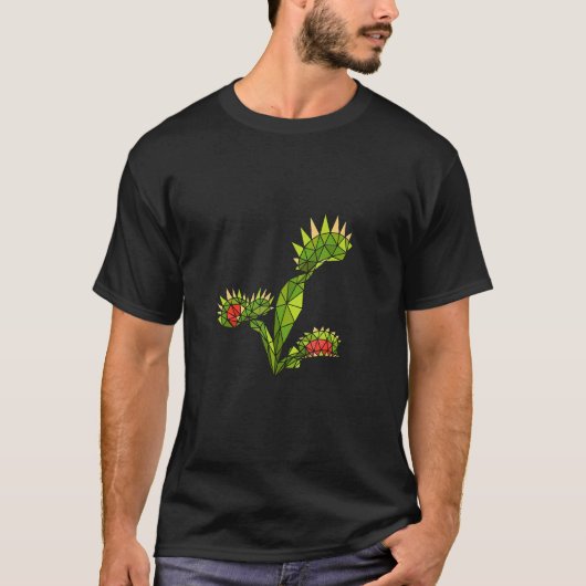 Carnivoren Plant Venus Fly Trap Water Pitcher T-shirt (Voorkant)