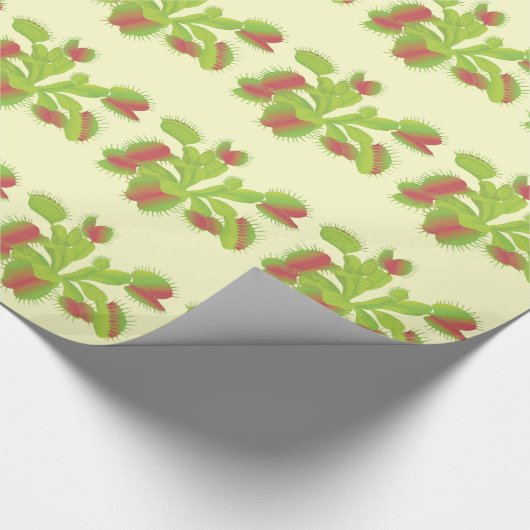Carnivoren Plant Venus Flytrap Cadeaupapier (Hoek)