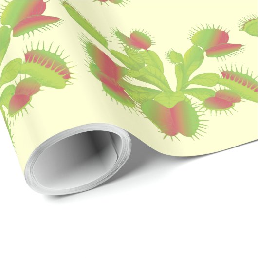 Carnivoren Plant Venus Flytrap Cadeaupapier (Rol Hoek)