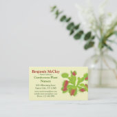 Carnivoren Planten Visitekaartje (Staand voorkant)