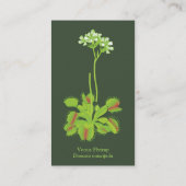 Carnivoren Planten Visitekaartje (Achterkant)