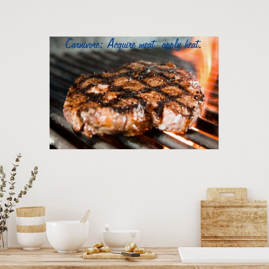 Carnivoren Poster (Keuken)