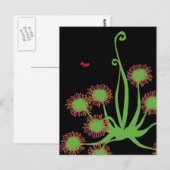 Carnivoren Sundew Plant Briefkaart (Voorkant / Achterkant)