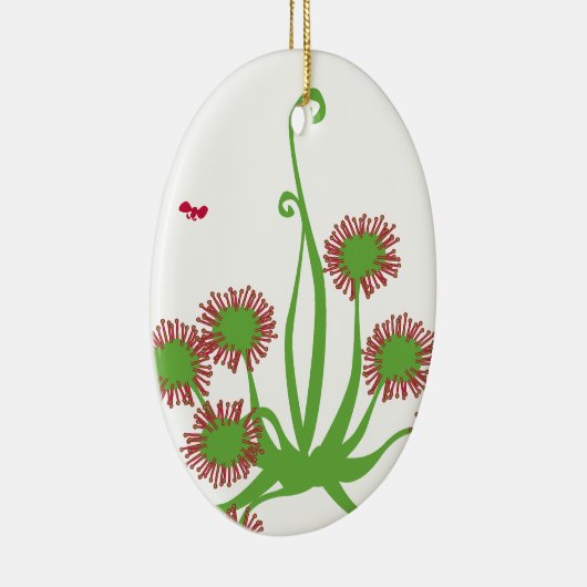 Carnivoren Sundew Plant Keramisch Ornament (Rechts)