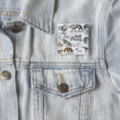 carnivoren vierkante button 5,1 cm (In situ)