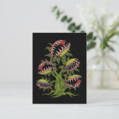 Carnivorous Plant Gifts Monster Venus Fly Trap Briefkaart (Staand voorkant)