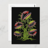 Carnivorous Plant Gifts Monster Venus Fly Trap Briefkaart (Voorkant / Achterkant)