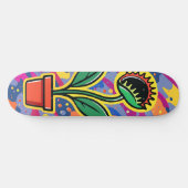  Carnivorous Plant Skateboard – Urban Art Design (Horizontaal)