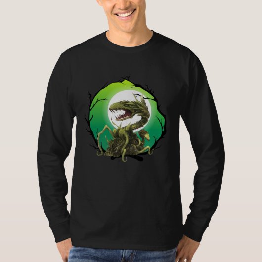 Carnivorous plant t-shirt (Voorkant)