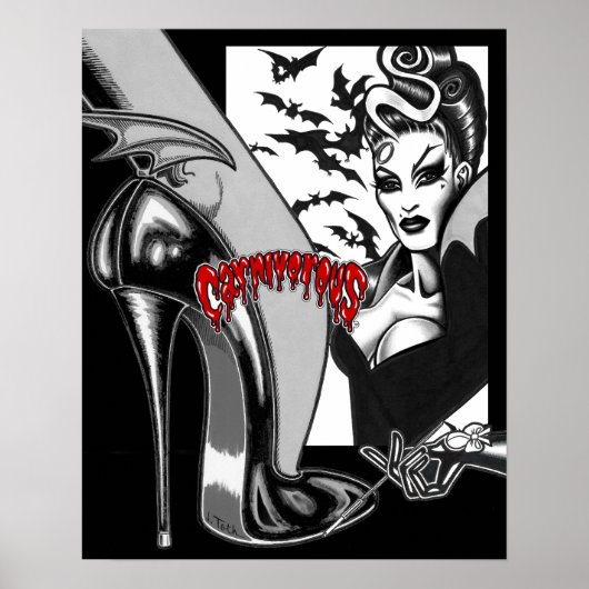 Carnivorous™/Vamp Poster (Voorkant)