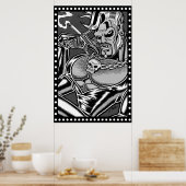 Carnivorous™/Weerwielrenner Poster (Keuken)