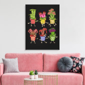 Carnivourus Planten Liefhebber Kinder Sarracenia V Canvas Afdruk (Insitu (Woonkamer))