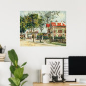 Carnot Boulevard in Noyon Poster (Thuiskantoor)