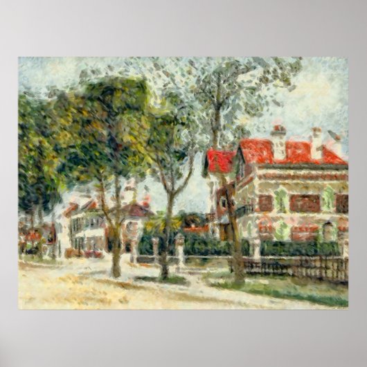 Carnot Boulevard in Noyon Poster (Voorkant)