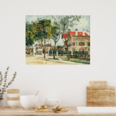 Carnot Boulevard in Noyon Poster (Keuken)