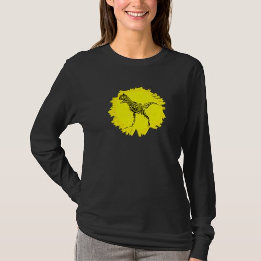 Carnotaurus Dinosaurus Dino T-shirt (Voorkant)