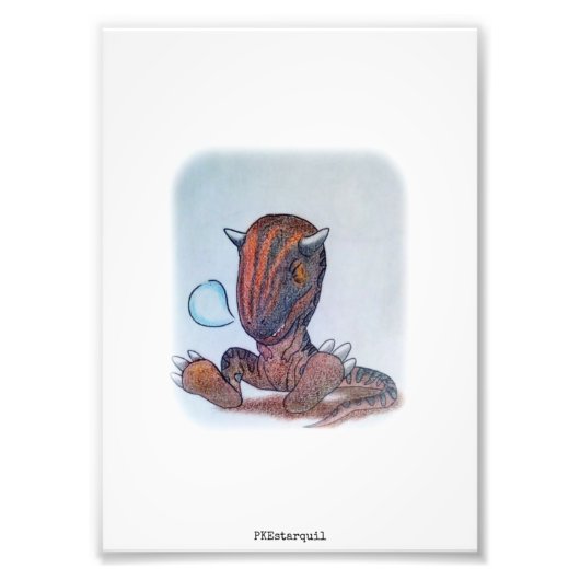 Carnotaurus Foto Afdruk (Voorkant)