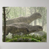 Carnotaurus Herd Poster (Voorkant)
