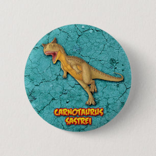 Carnotaurus Sastrei Ronde Button 5,7 Cm