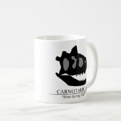 Carnotaurus Skull Koffiemok (Voorkant rechts)