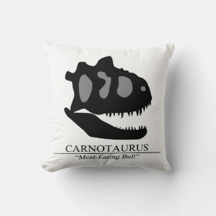 Carnotaurus Skull Kussen