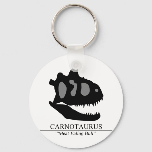 Carnotaurus Skull Sleutelhanger (Voorkant)