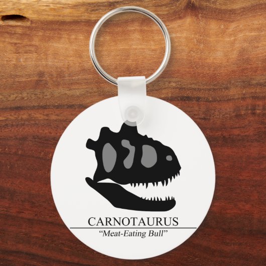 Carnotaurus Skull Sleutelhanger (Voorkant)