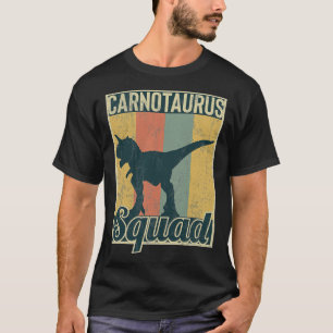 Carnotaurus Squad Paleontology squad grappig - T-shirt