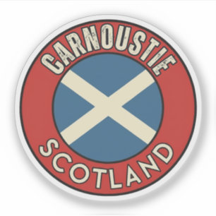 Carnoustie, Schotland Sticker