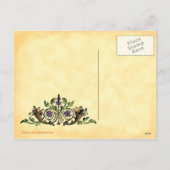 Carnucopia  Thanksgiving Custom Briefkaart (Achterkant)